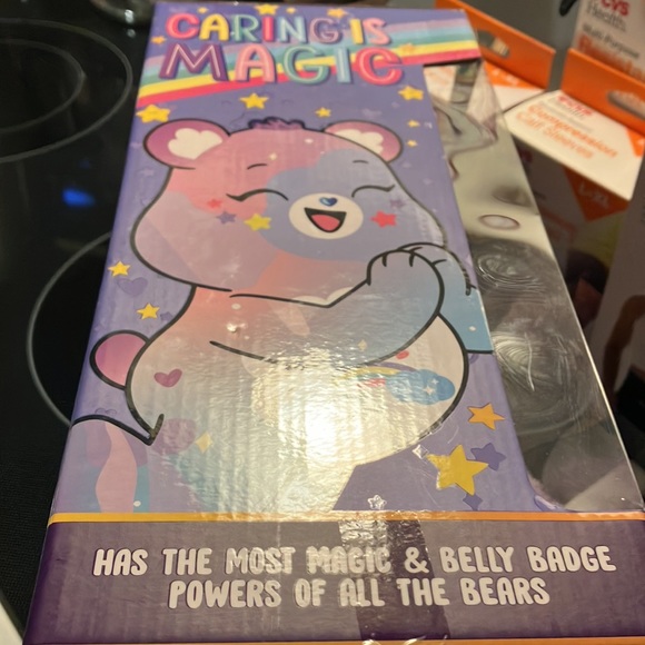 Care Bears 40th Collectors Edition Exclusive Shimmer Effect Care-A-Lot Bear NWT - Picture 10 of 12